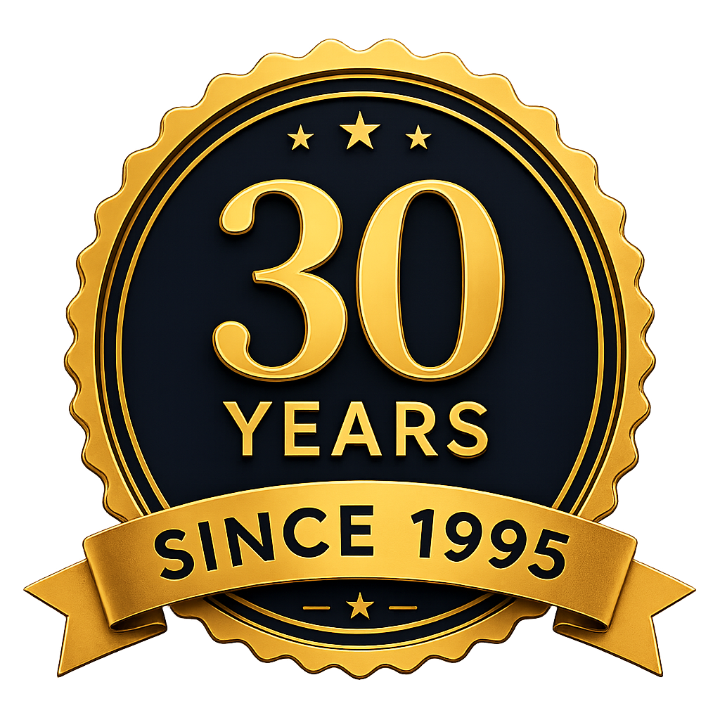 30 Years Anniversary Badge